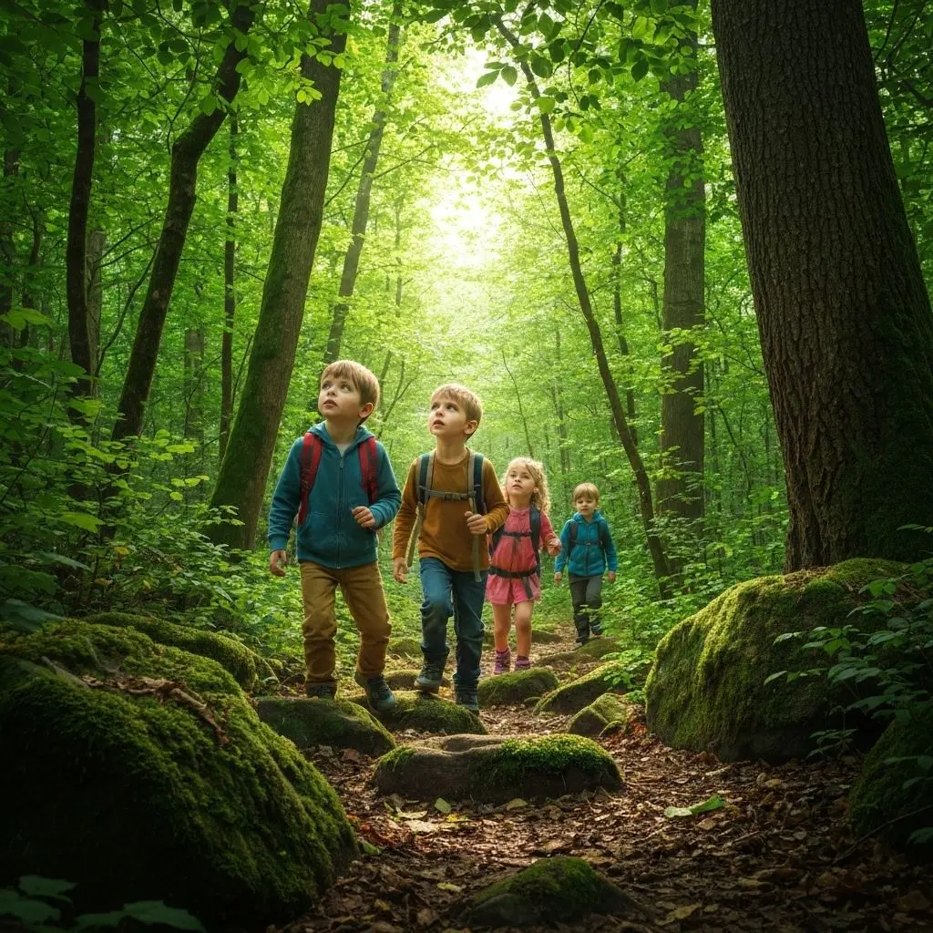 Kegiatan harian TK Alam Salam ICSD